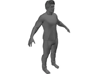 Male 3D Model preview