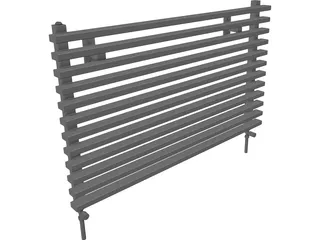 Aestus Radiator 3D Model preview