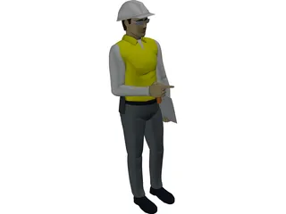 Man 3D Model preview
