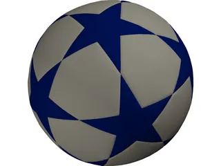 Football 3D Model preview