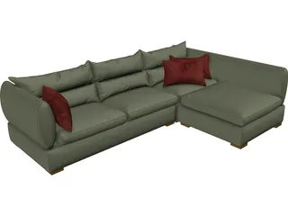 Sofa 3D Model preview