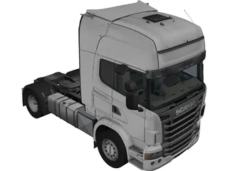 Scania R440 3D Model preview