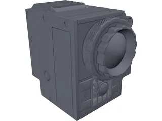 RED Epic Video Camera 3D Model preview
