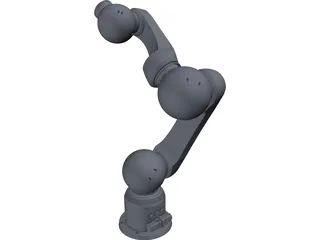 Schunk LWA 4 6DOF Robot 3D Model preview