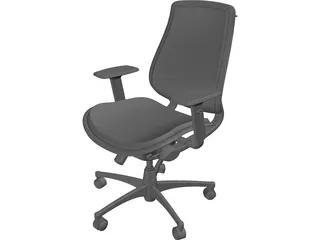 Herman Miller Celle Chair 3D Model preview