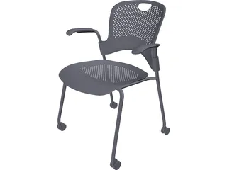 Herman Miller Caper Chair 3D Model preview