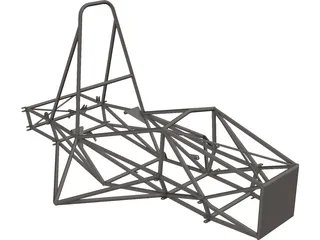 FSAE Frame 2017 3D Model preview