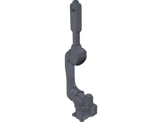 Kawasaki RS010N Robot 3D Model preview