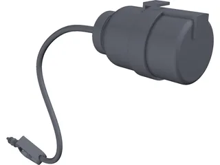 Endoscopy Bottle 3D Model preview