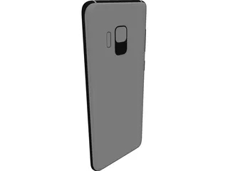 Samsung Galaxy S9 3D Model preview