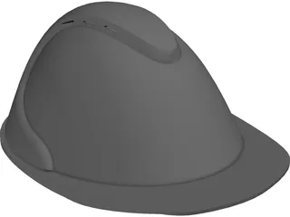 Security Helmet 3D Model preview