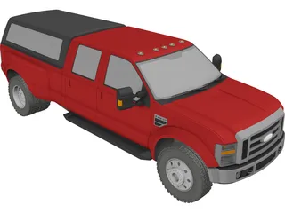 Ford F-450 Super Duty 3D Model preview
