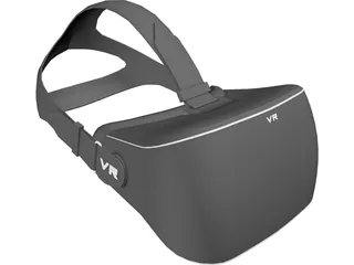 VR Goggles 3D Model preview