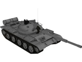 T62A 3D Model preview