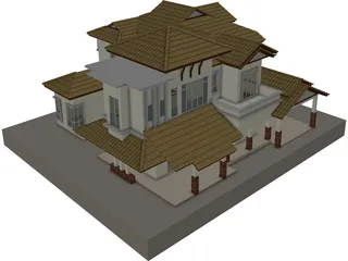 House 3D Model preview