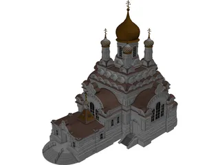 Church 3D Model preview