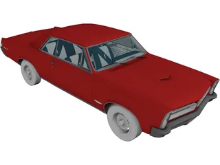 Pontiac Lemans (1965) 3D Model preview