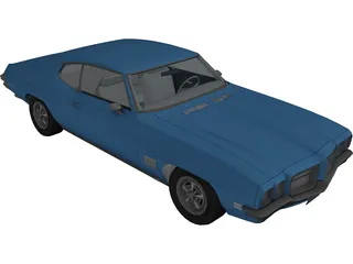 Pontiac Lemans (1971) 3D Model preview