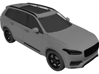 Volvo XC90 (2015) 3D Model preview