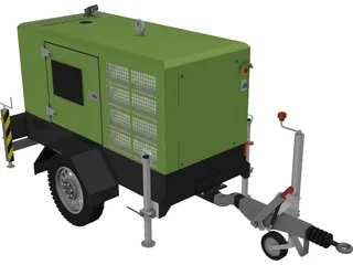 Generator 3D Model preview