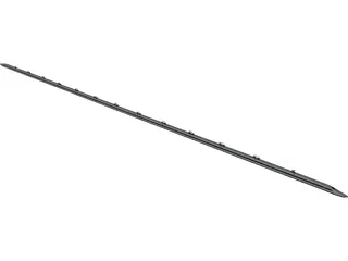 Bullet Train 3D Model preview