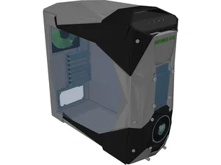 Nvidia Concept Case 3D Model preview