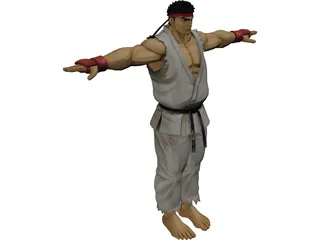 Ryu 3D Model preview