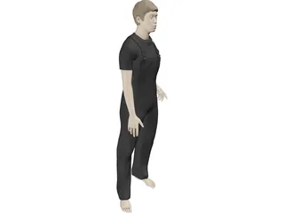 Workman 3D Model preview