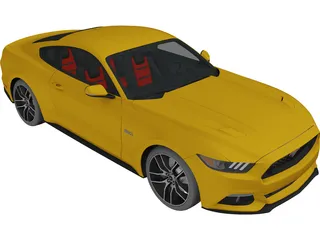 Ford Mustang GT 3D Model preview
