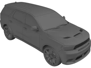 Dodge Durango SRT8 (2018) 3D Model preview