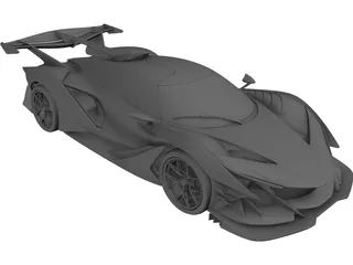Gumpert Apollo Intensa Emozione (2019) 3D Model preview