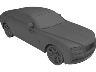 Rolls-Royce Ghost (2018) 3D Model preview