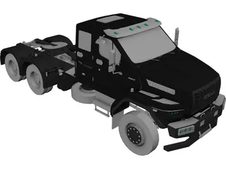Ural Next Neo 6x4 Truck 3D Model preview