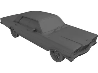 Ford Landau (1980) 3D Model preview