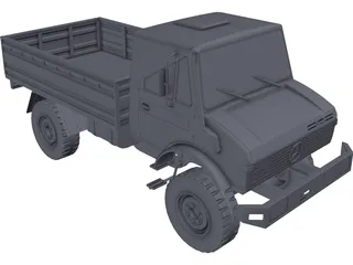 Mercedes-Benz Unimog 1300L 3D Model preview