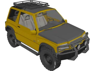 Suzuki Vitara 3D Model preview