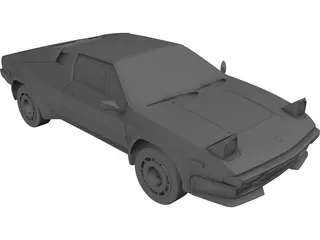 Lamborghini Jalpa (1984) 3D Model preview