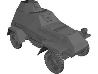 BA 64 3D Model preview