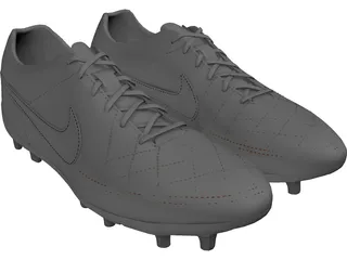 Nike Tiempo Legend V 3D Model preview
