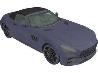 Mercedes-Benz GT-C Roadster 3D Model preview