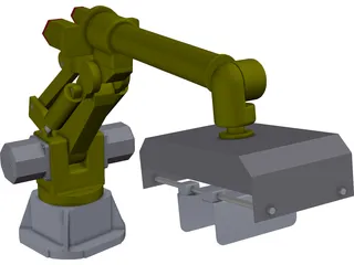 Fanuc S420F 3D Model preview