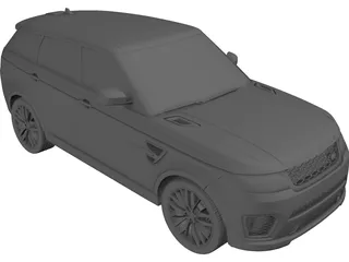 Range Rover 3D Model preview