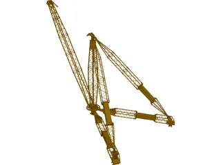 Derrick Crane 3D Model preview
