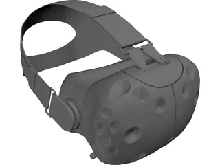 HTC Vive 3D Model preview