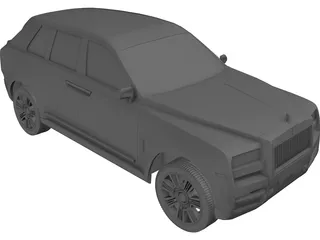 Rolls-Royce Cullinan (2019) 3D Model preview