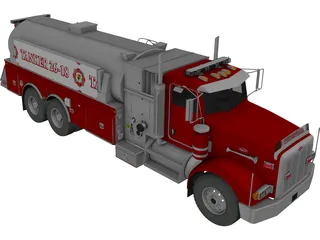 Peterbuilt Tanker 3D Model preview