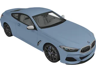 BMW 8-Series M850i Coupe [G15] (2019) 3D Model preview