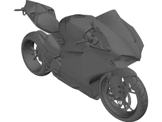 Ducati Panigale 1299 3D Model preview