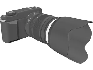 Panasonic DMC-L1 3D Model preview