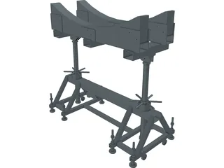 Sukhoi Superjet 100 Jack 3D Model preview